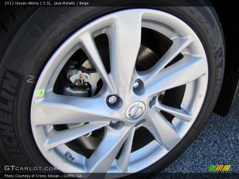 Java Metallic / Beige 2013 Nissan Altima 2.5 SL