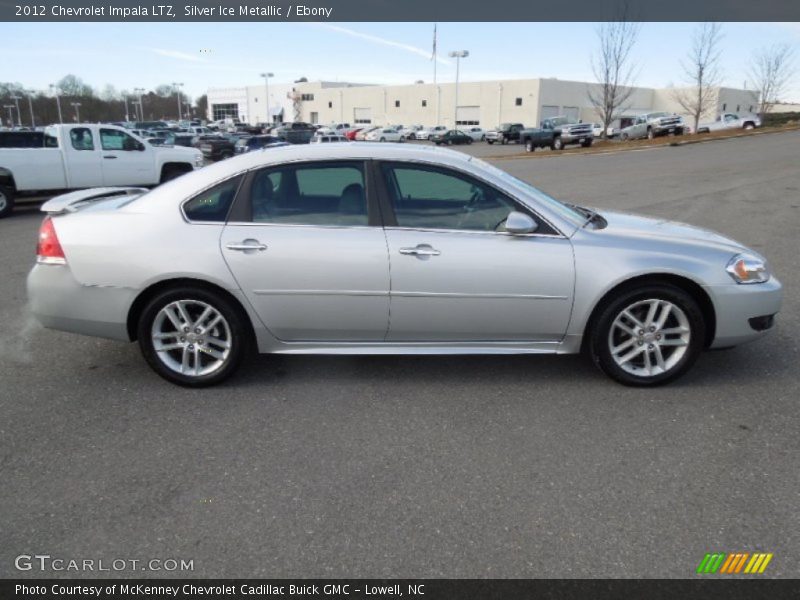 Silver Ice Metallic / Ebony 2012 Chevrolet Impala LTZ