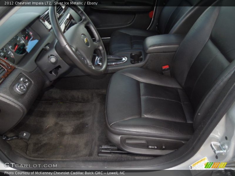 Silver Ice Metallic / Ebony 2012 Chevrolet Impala LTZ