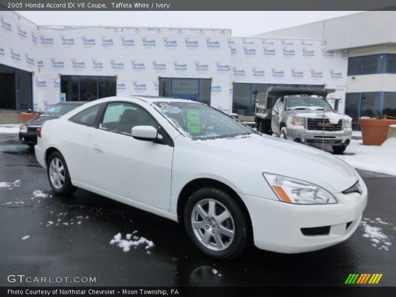 Taffeta White / Ivory 2005 Honda Accord EX V6 Coupe