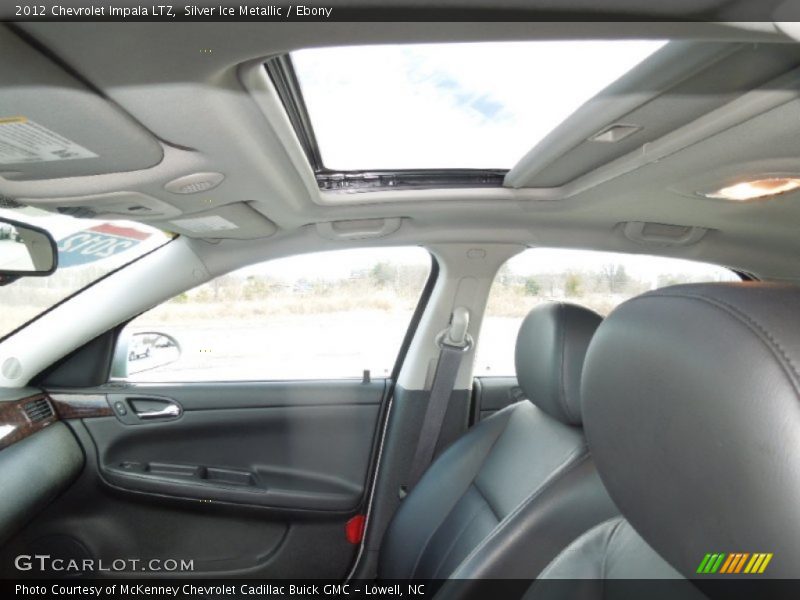 Silver Ice Metallic / Ebony 2012 Chevrolet Impala LTZ