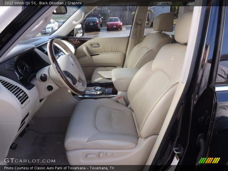 Black Obsidian / Graphite 2012 Infiniti QX 56