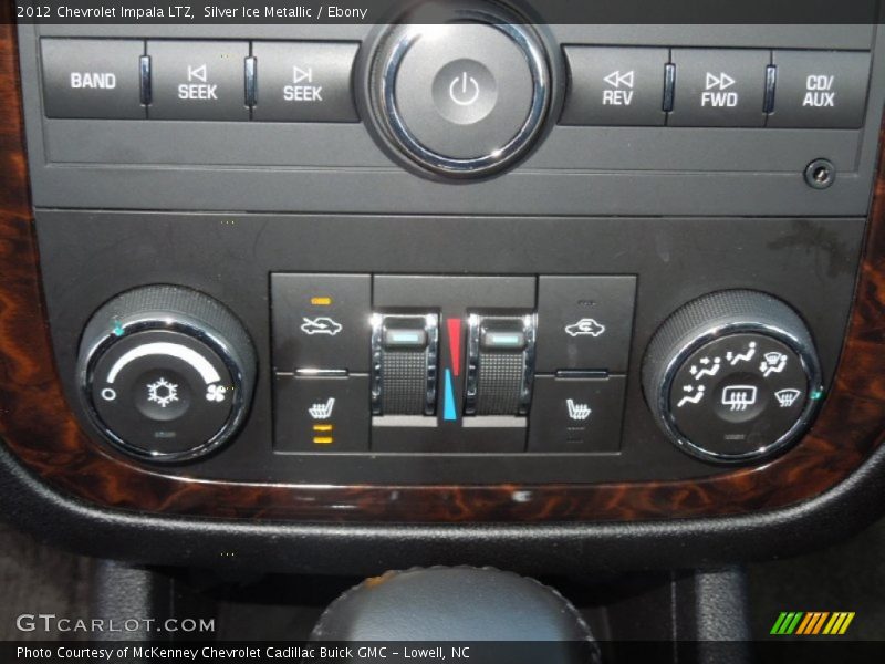 Silver Ice Metallic / Ebony 2012 Chevrolet Impala LTZ