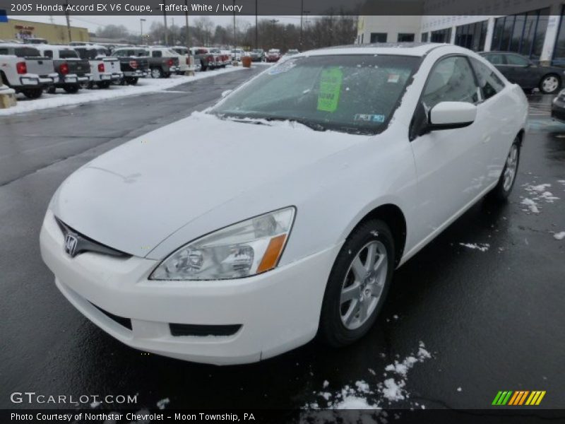 Taffeta White / Ivory 2005 Honda Accord EX V6 Coupe