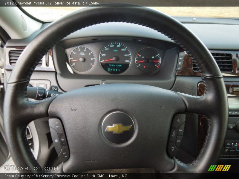 Silver Ice Metallic / Ebony 2012 Chevrolet Impala LTZ