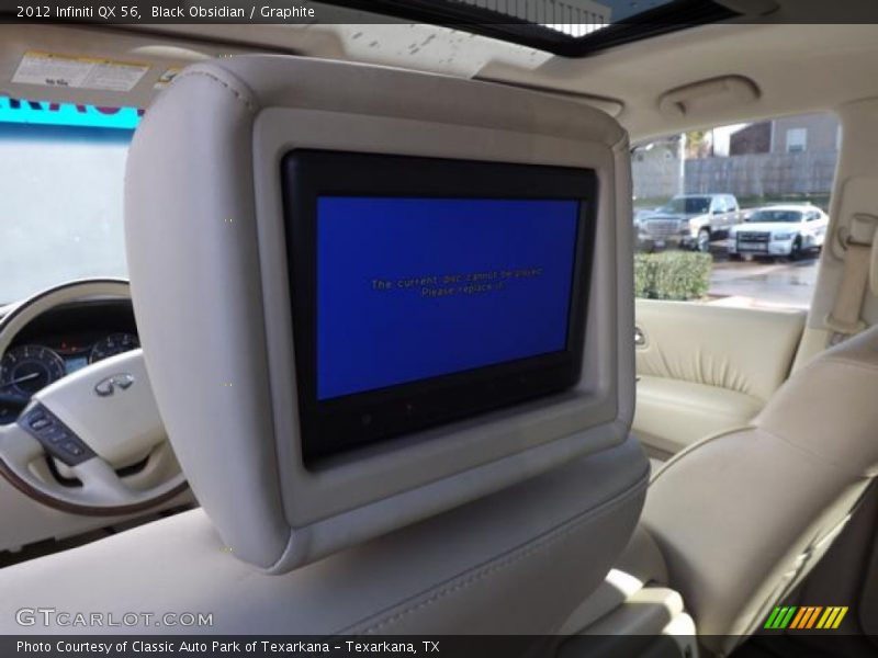 Black Obsidian / Graphite 2012 Infiniti QX 56