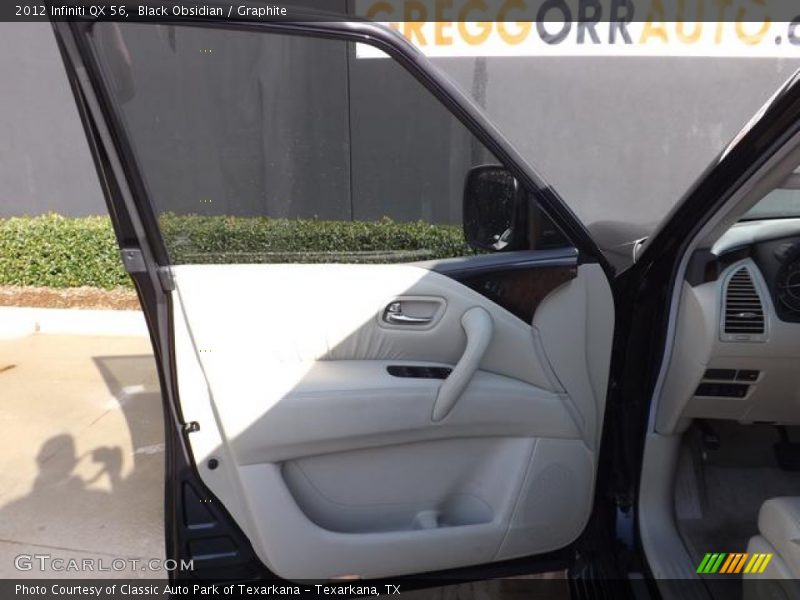 Black Obsidian / Graphite 2012 Infiniti QX 56