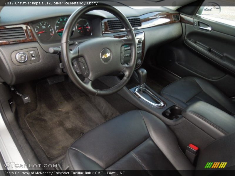 Silver Ice Metallic / Ebony 2012 Chevrolet Impala LTZ