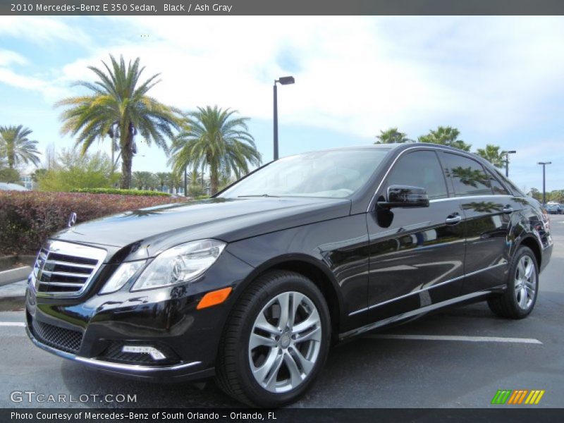 Front 3/4 View of 2010 E 350 Sedan