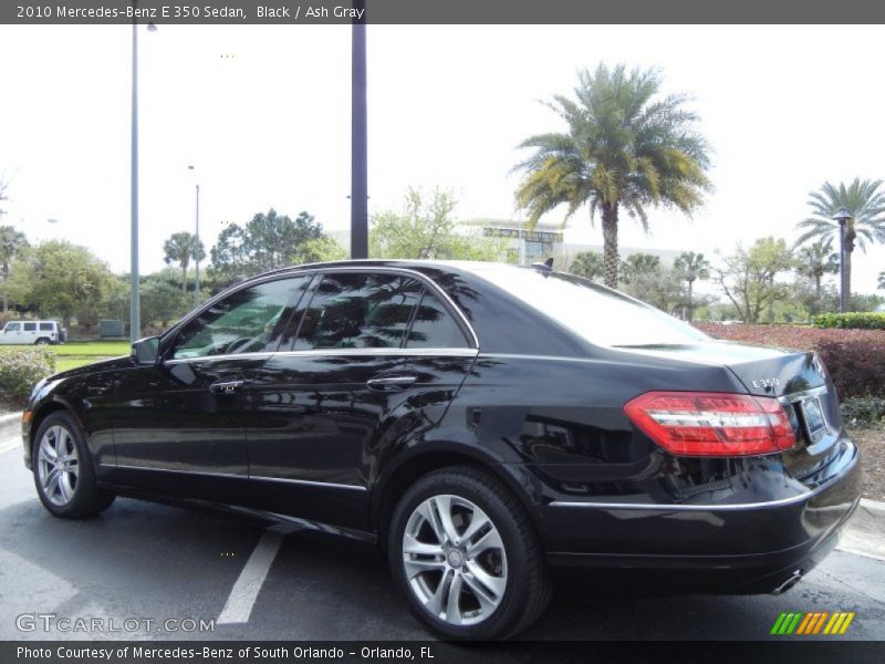 Black / Ash Gray 2010 Mercedes-Benz E 350 Sedan