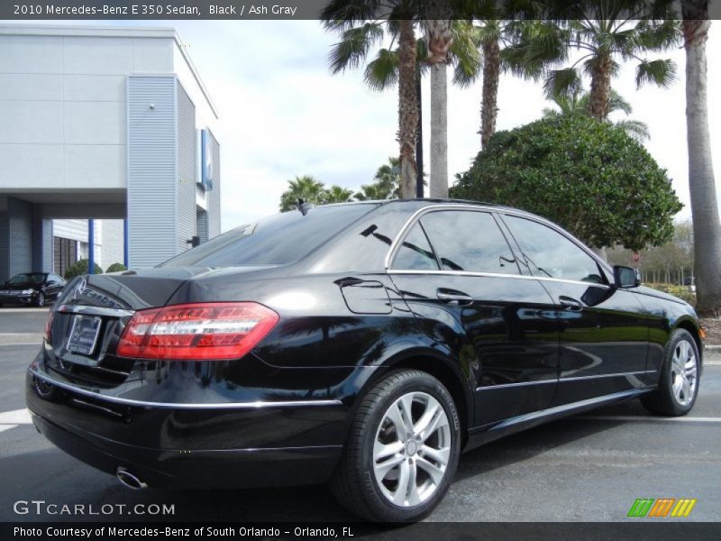 Black / Ash Gray 2010 Mercedes-Benz E 350 Sedan