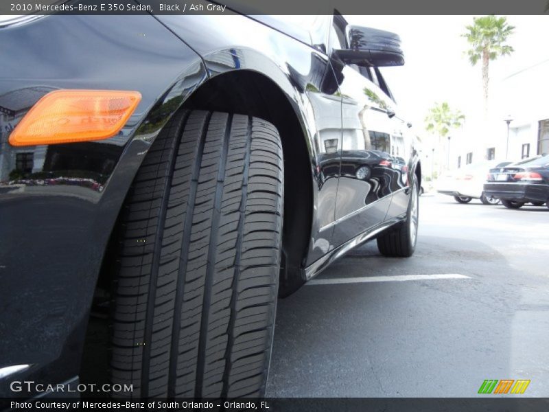 Black / Ash Gray 2010 Mercedes-Benz E 350 Sedan