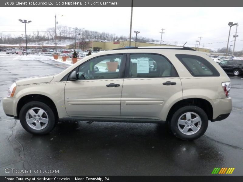  2009 Equinox LS Gold Mist Metallic