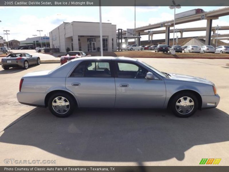 Blue Ice / Midnight Blue 2005 Cadillac DeVille Sedan
