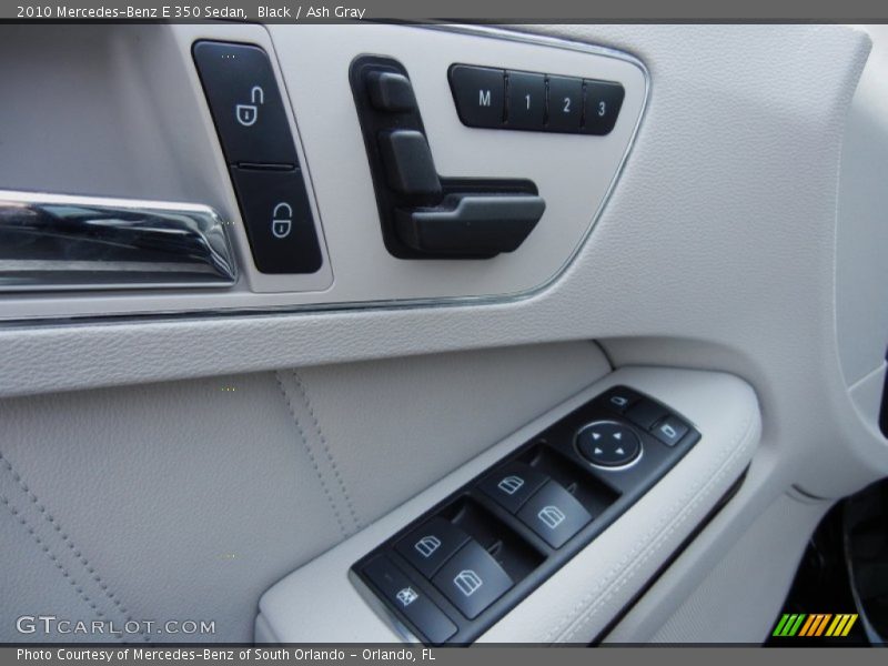 Controls of 2010 E 350 Sedan