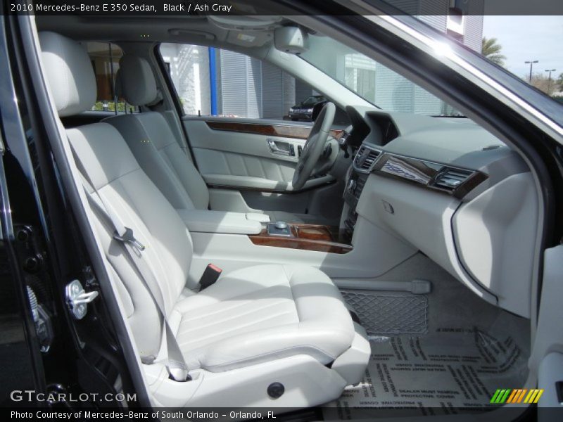  2010 E 350 Sedan Ash Gray Interior