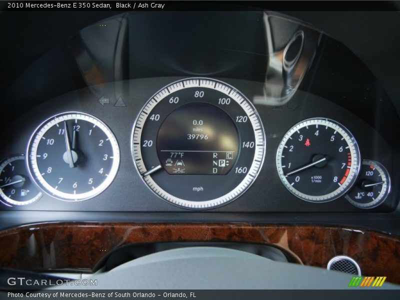  2010 E 350 Sedan 350 Sedan Gauges