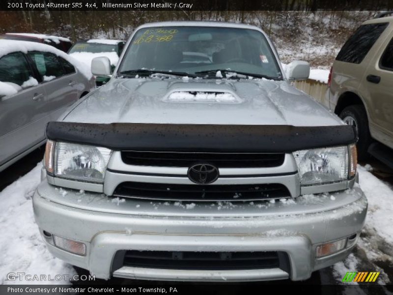 Millennium Silver Metallic / Gray 2001 Toyota 4Runner SR5 4x4