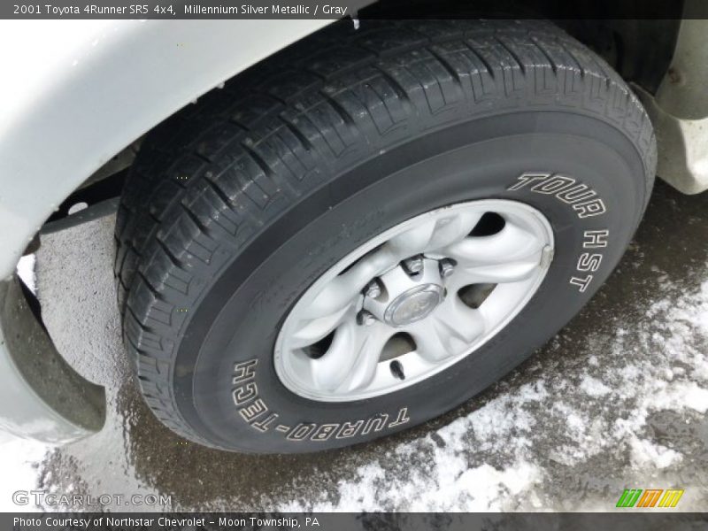 Millennium Silver Metallic / Gray 2001 Toyota 4Runner SR5 4x4