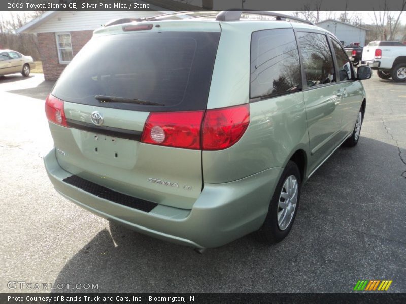 Silver Pine Mica / Stone 2009 Toyota Sienna CE