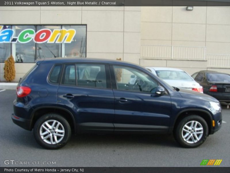 Night Blue Metallic / Charcoal 2011 Volkswagen Tiguan S 4Motion