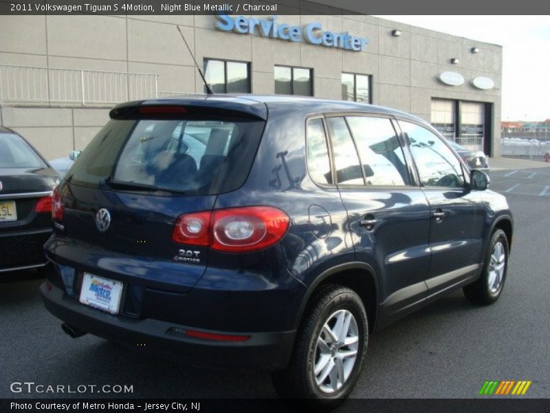 Night Blue Metallic / Charcoal 2011 Volkswagen Tiguan S 4Motion