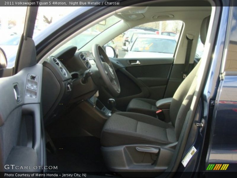 Night Blue Metallic / Charcoal 2011 Volkswagen Tiguan S 4Motion