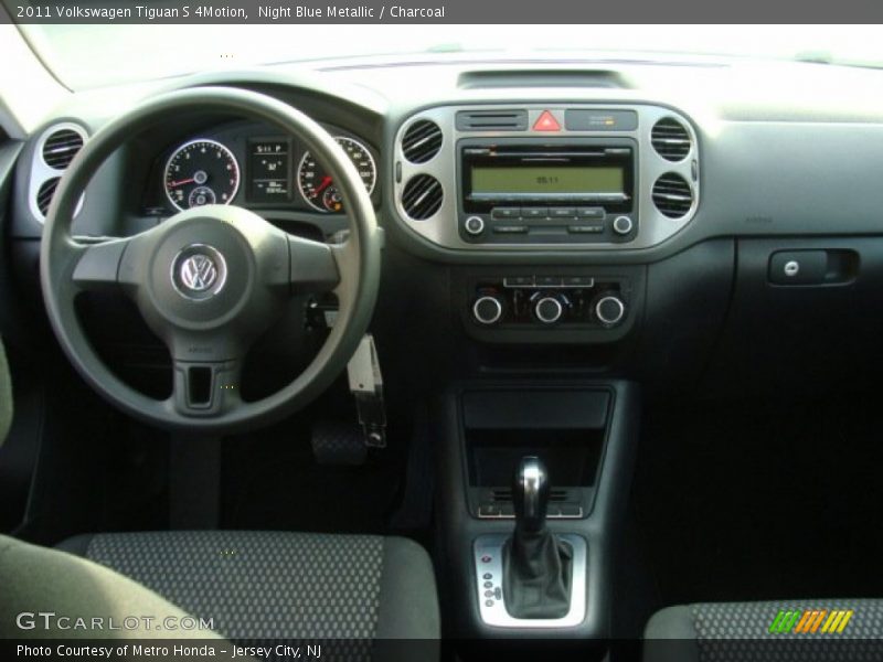 Night Blue Metallic / Charcoal 2011 Volkswagen Tiguan S 4Motion