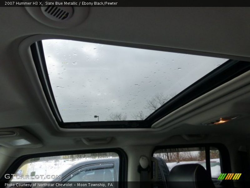Slate Blue Metallic / Ebony Black/Pewter 2007 Hummer H3 X
