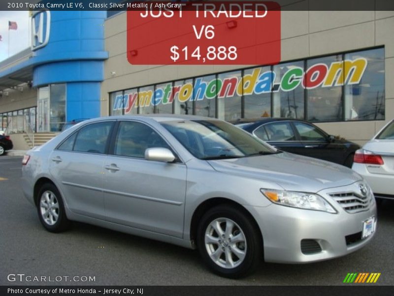 Classic Silver Metallic / Ash Gray 2010 Toyota Camry LE V6