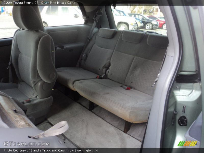 Rear Seat of 2009 Sienna CE