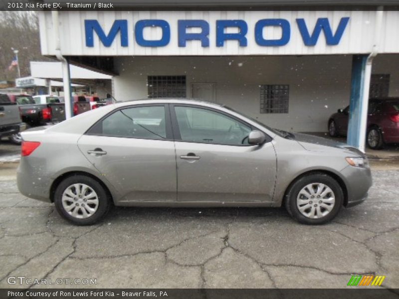 Titanium / Black 2012 Kia Forte EX