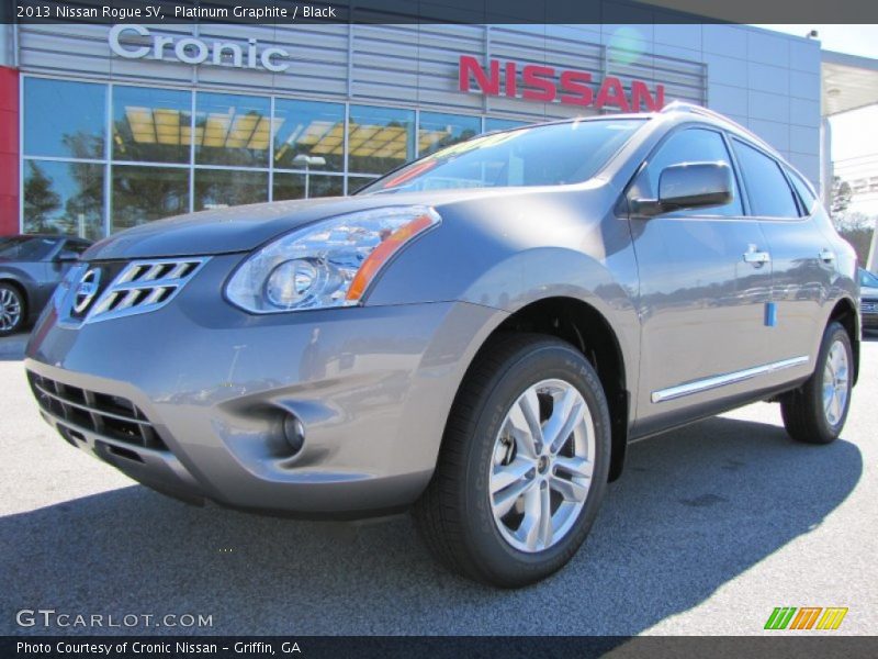 Platinum Graphite / Black 2013 Nissan Rogue SV