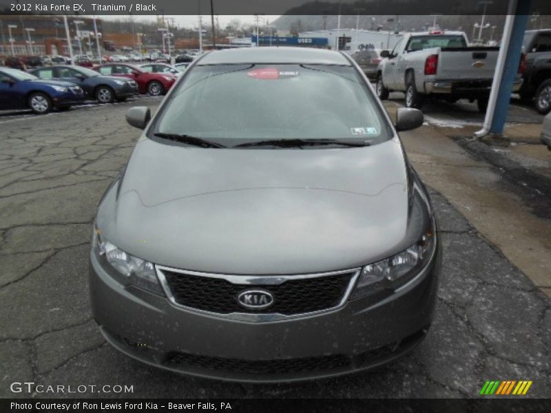Titanium / Black 2012 Kia Forte EX