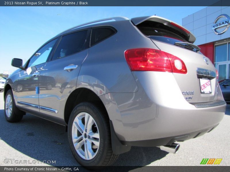 Platinum Graphite / Black 2013 Nissan Rogue SV
