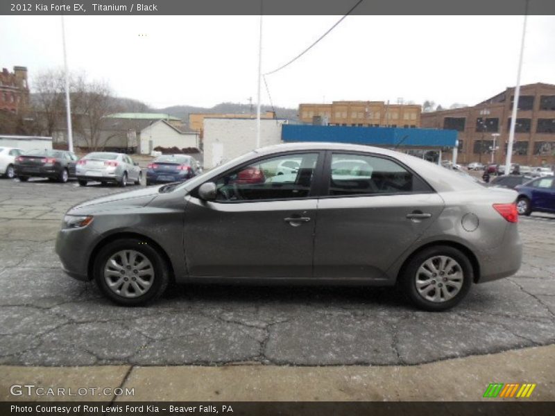 Titanium / Black 2012 Kia Forte EX