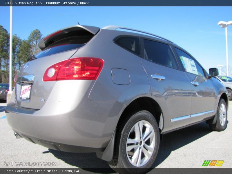 Platinum Graphite / Black 2013 Nissan Rogue SV
