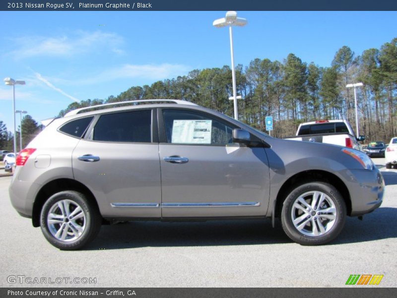 Platinum Graphite / Black 2013 Nissan Rogue SV