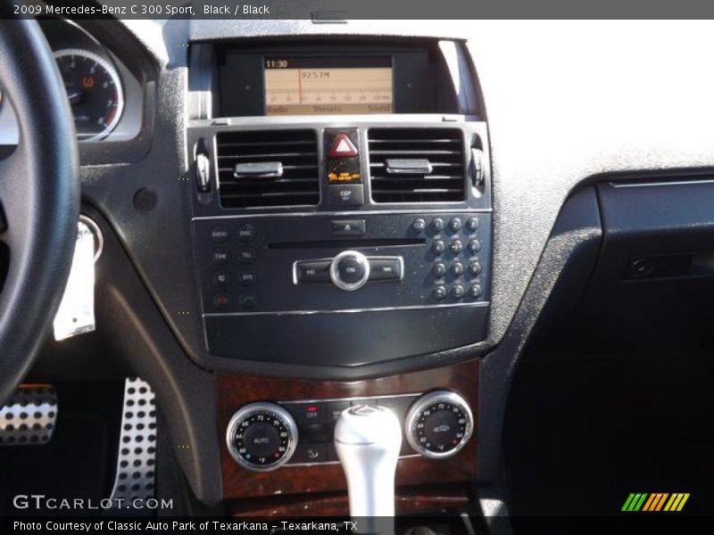 Black / Black 2009 Mercedes-Benz C 300 Sport