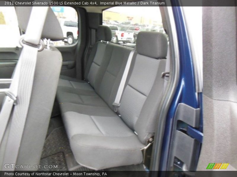 Rear Seat of 2011 Silverado 1500 LS Extended Cab 4x4