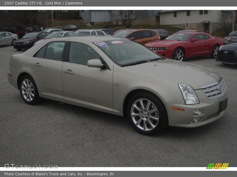 Gold Mist / Cashmere 2007 Cadillac STS V8
