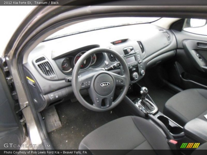 Titanium / Black 2012 Kia Forte EX