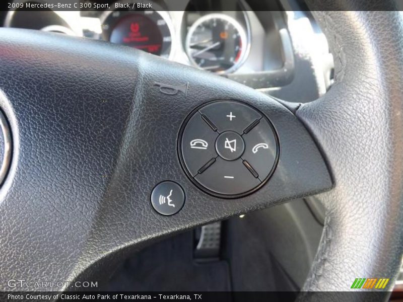 Black / Black 2009 Mercedes-Benz C 300 Sport