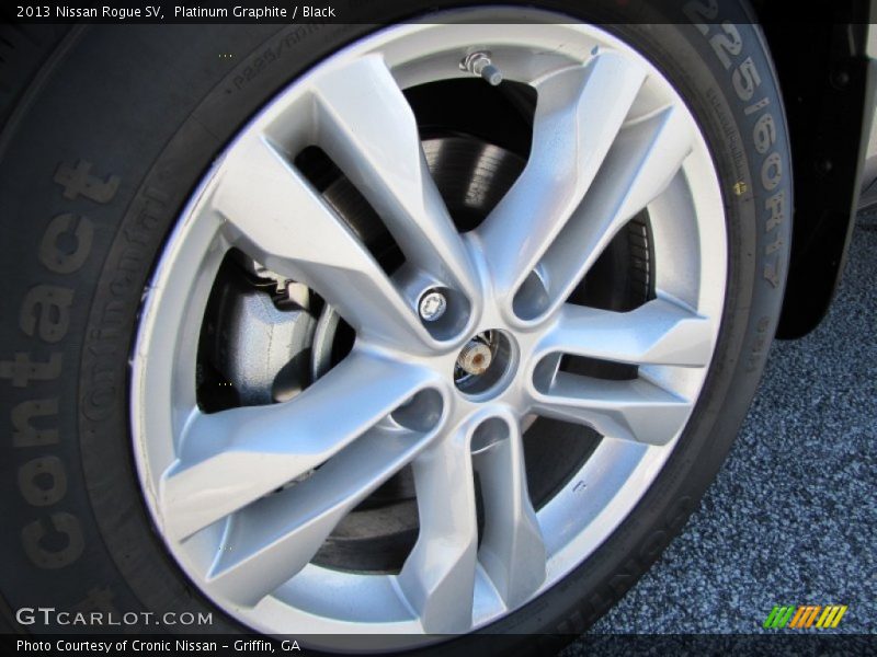 Platinum Graphite / Black 2013 Nissan Rogue SV