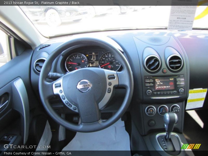 Platinum Graphite / Black 2013 Nissan Rogue SV
