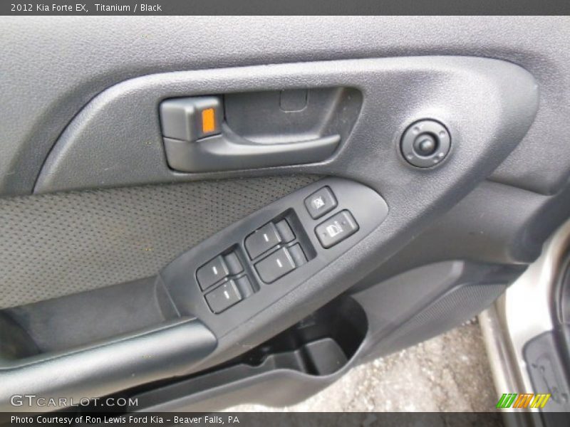 Titanium / Black 2012 Kia Forte EX