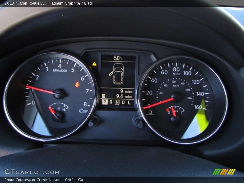 Platinum Graphite / Black 2013 Nissan Rogue SV