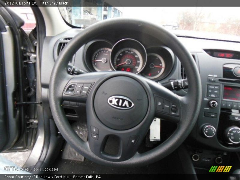 Titanium / Black 2012 Kia Forte EX