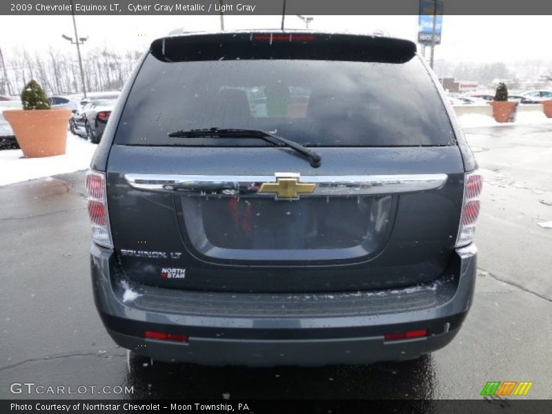 Cyber Gray Metallic / Light Gray 2009 Chevrolet Equinox LT