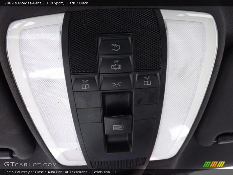 Black / Black 2009 Mercedes-Benz C 300 Sport